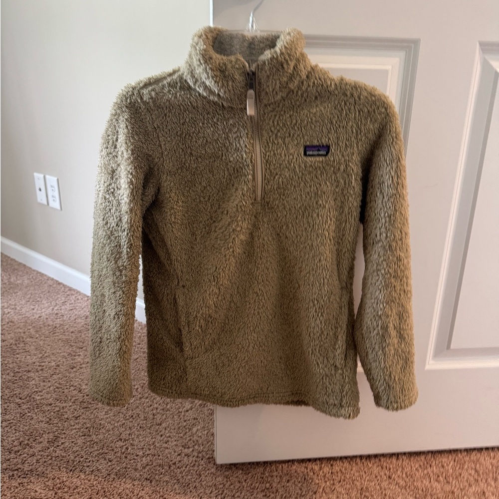 Patagonia Kids' Tan Fleece Jacket